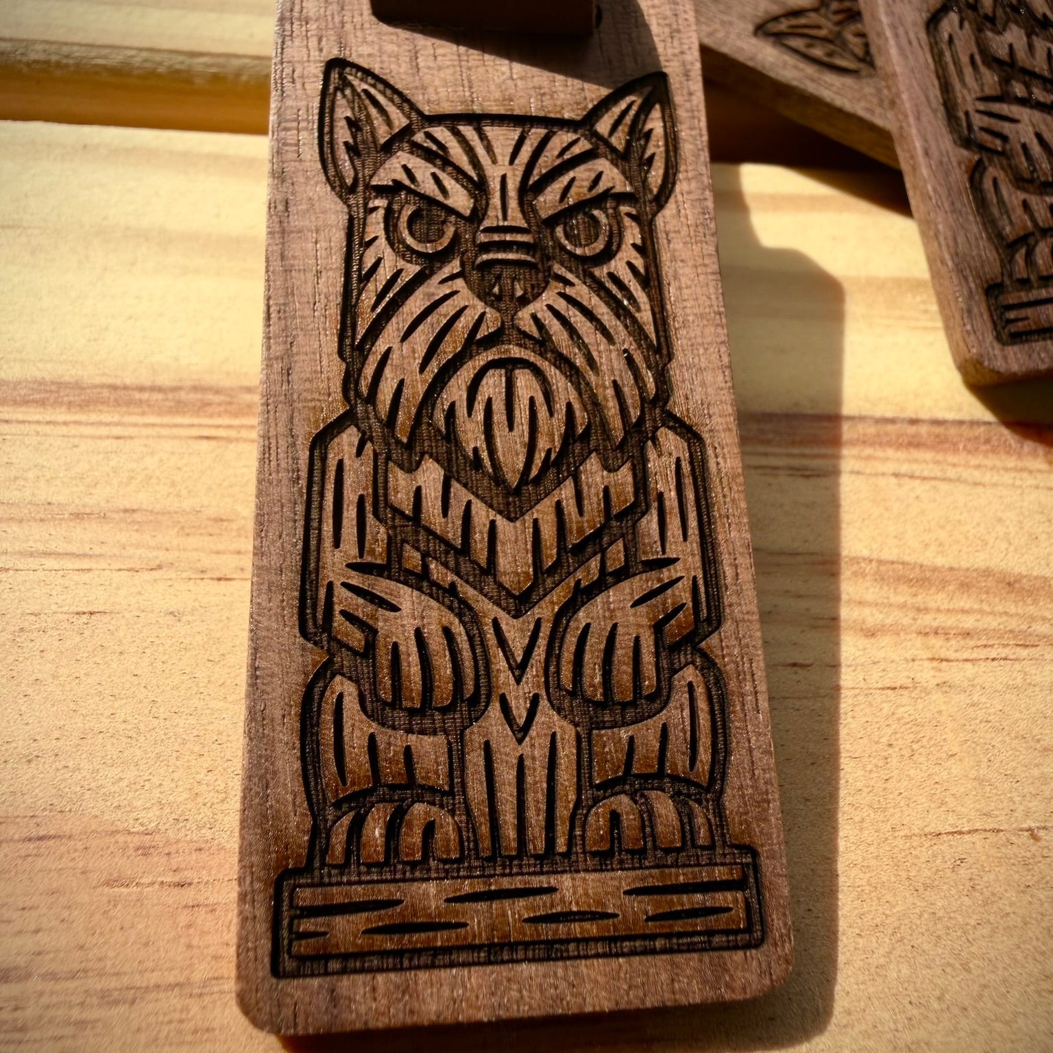 Waldo’s Watch – Laser Engraved Walnut Keychain